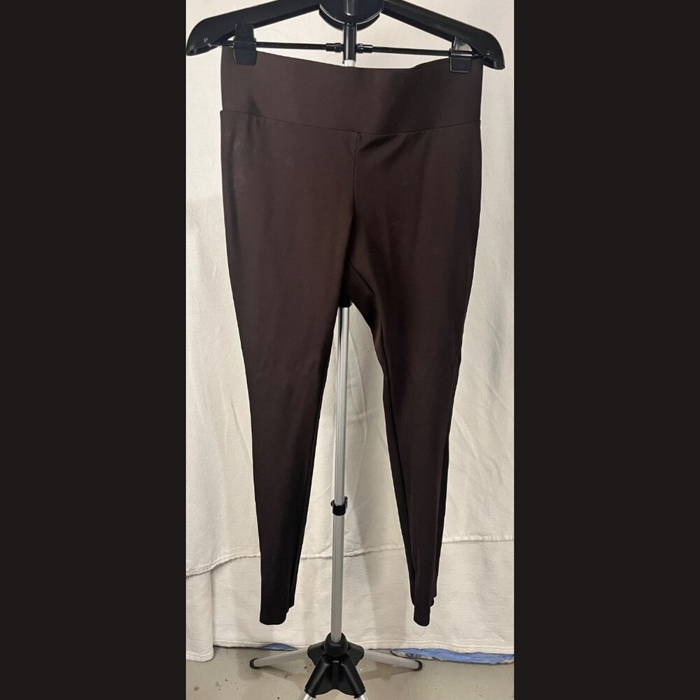 Philosophy Women’s Brown Leggings Size‎ L Stretchy Comfortable Activewear
